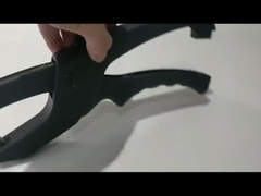 Um aplicador animal do alicate das etiquetas de orelha da identificação da parte ergonômico